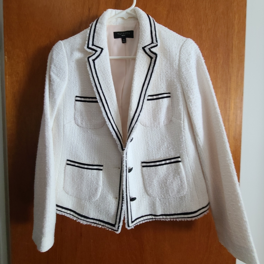 Talbots Nautical Blazer 6p